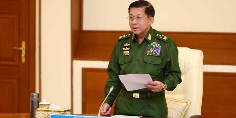 စစ်ခေါင်းဆောင် မင်းအောင်လှိုင်က အစိုးရအဖွဲ့သစ်တစ်ခုကို ဖွဲ့စည်း၊ ဗိုလ်ချုပ်ကြီး ညိုစောကို ဝန်ကြီးချုပ် အဖြစ် ခန့်အပ်