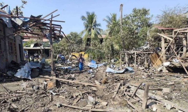 လေကြောင်းကတိုက်ခိုက်မှုတွေကြောင့် စစ်ကိုင်းတိုင်းမှာ ၁၅ ရက်အတွင်း အရပ်သား ၃၅ ဦးကျော်သေဆုံး