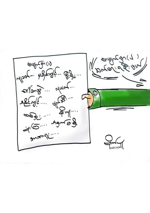 The Nation Voice Cartoon